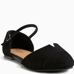 TORRID 👠 Cutout D'Orsay Almond Flats